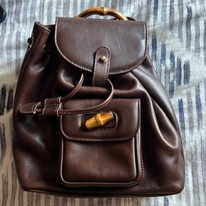 Gucci, Brown, Bamboo